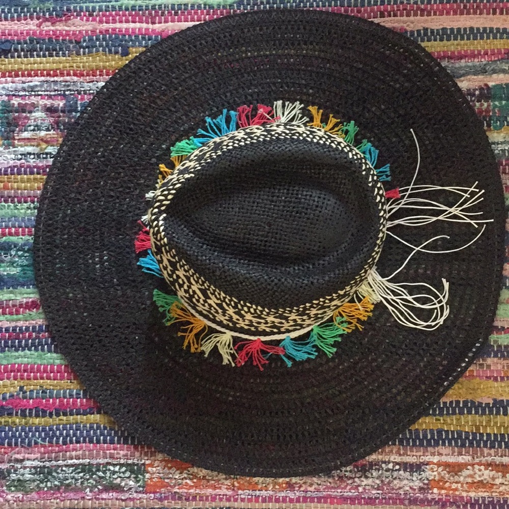 Free People Fiesta Straw Hat OS
